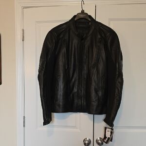 Wilsons Leather Black Performance Jacket